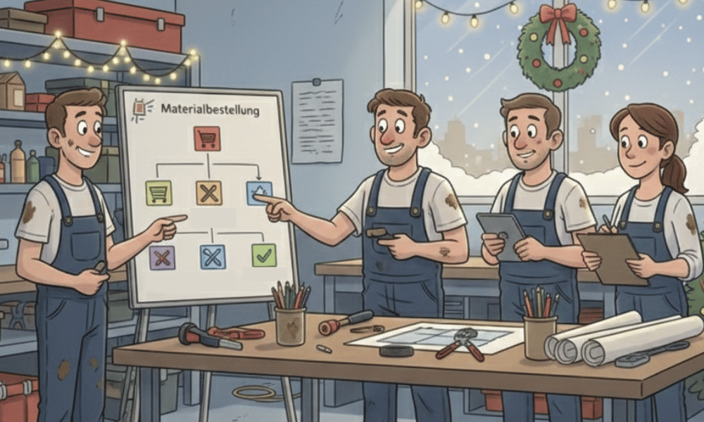 Prozess-Struktur-Workshop für Handwerker im Schlosshotel in Münster